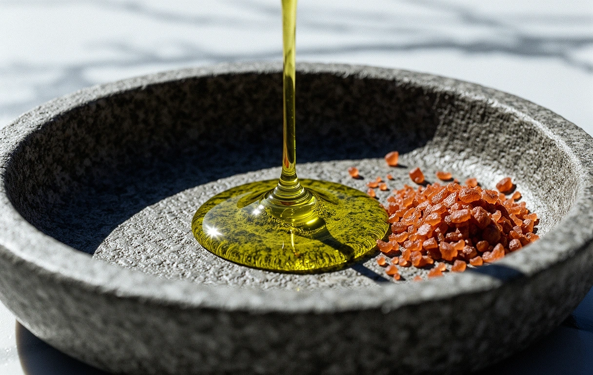 Olive Oil Detail